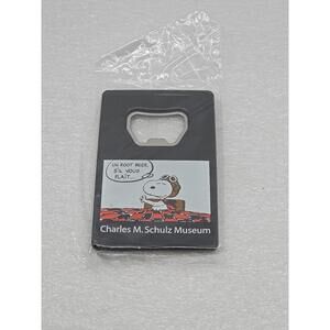 Peanuts Collector's Bottle Opener - Snoopy Flying Ace Charles M Schultz Museum